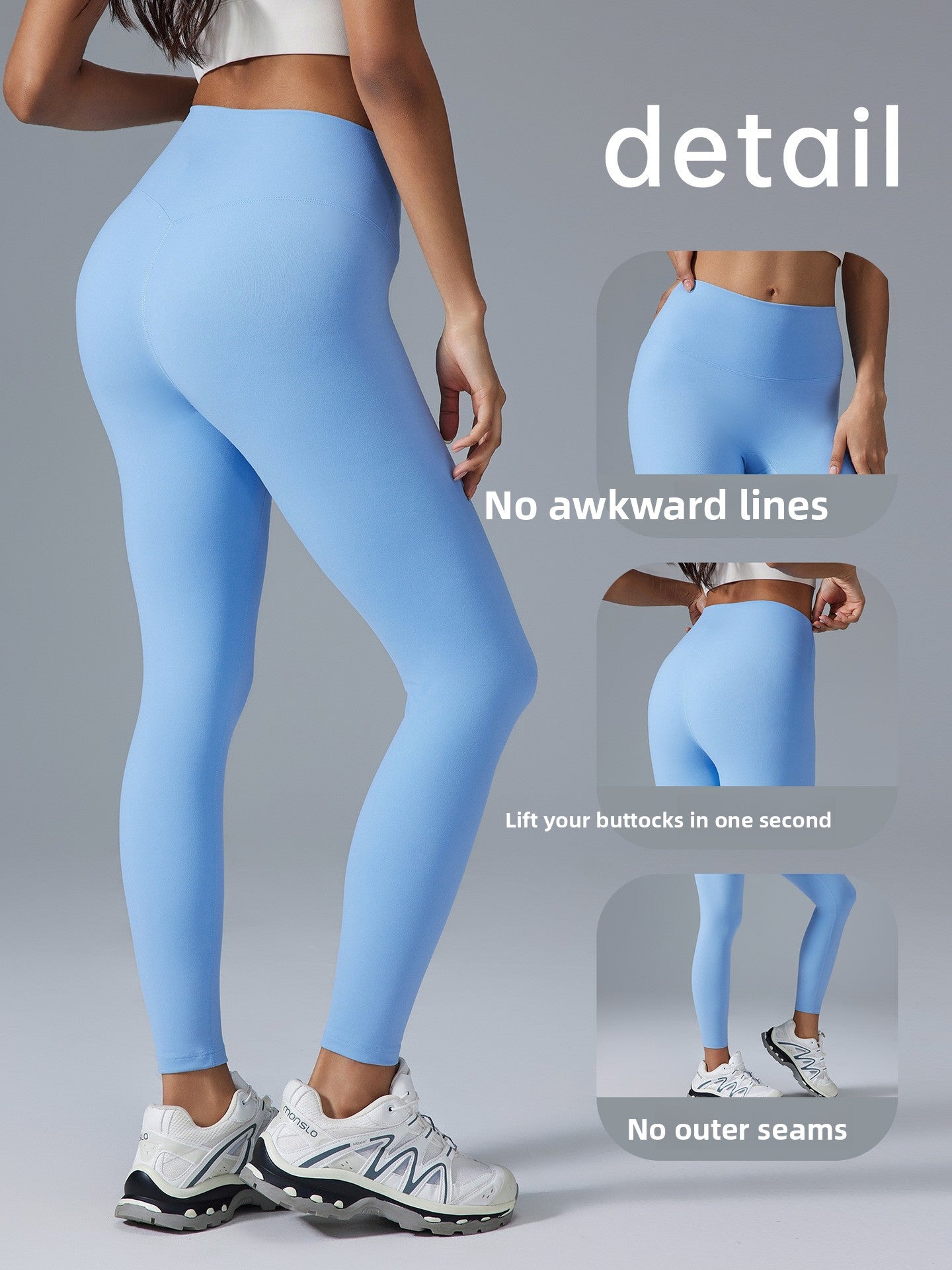 Seamless High-Waisted Yoga Leggings for Women