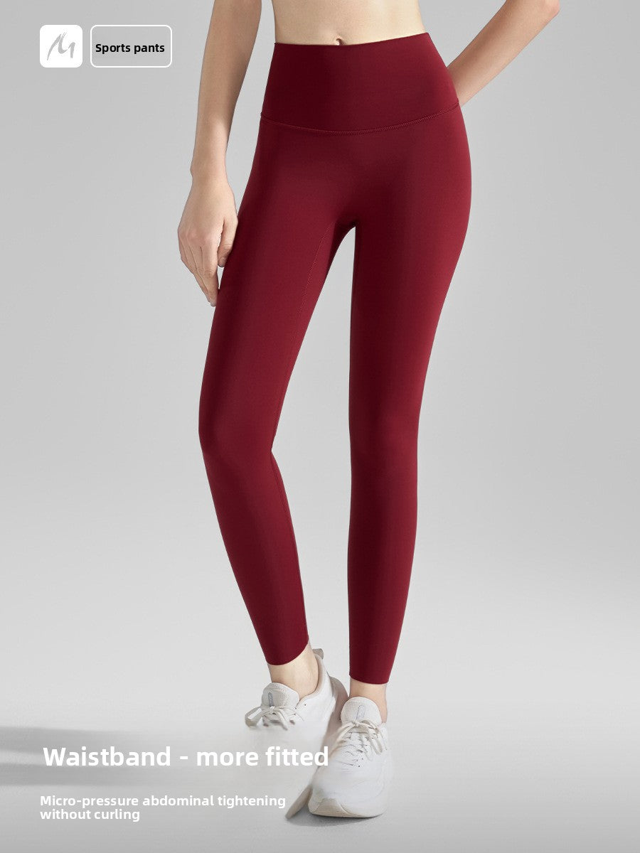 Breathable anti-slip tight yoga pants