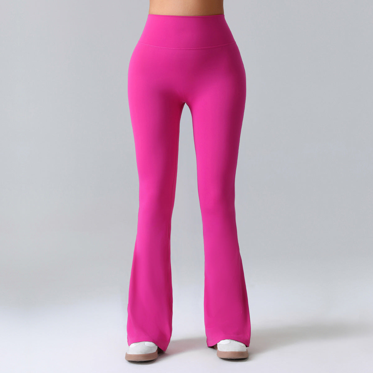 Slimming and figure-hugging yoga pants