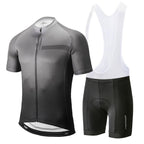 Summer gradient cycling outfit set