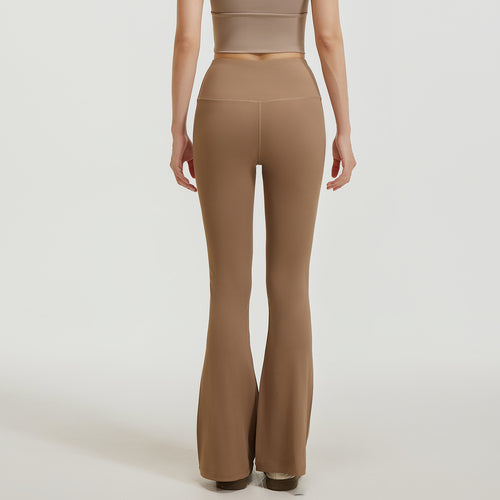 High-Waisted Flared Yoga Pants for Women