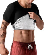 Men's sweat-absorbing fitness suit