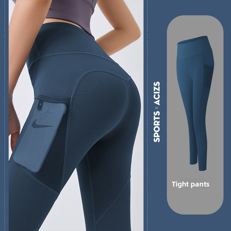 Womens Yoga Pants with Mesh Pockets