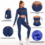 Women's Tight-Fitting Quick-Dry Yoga Suit Set