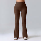 Slimming and figure-hugging yoga pants