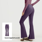 High-Waisted Flared Yoga Pants for Women