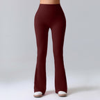 Slimming and figure-hugging yoga pants