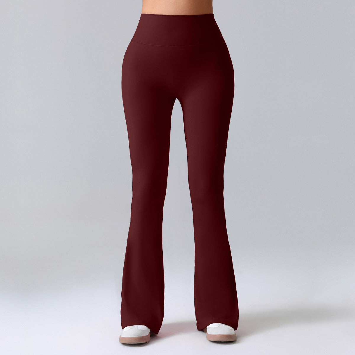 Slimming and figure-hugging yoga pants