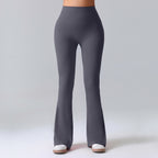 Slimming and figure-hugging yoga pants